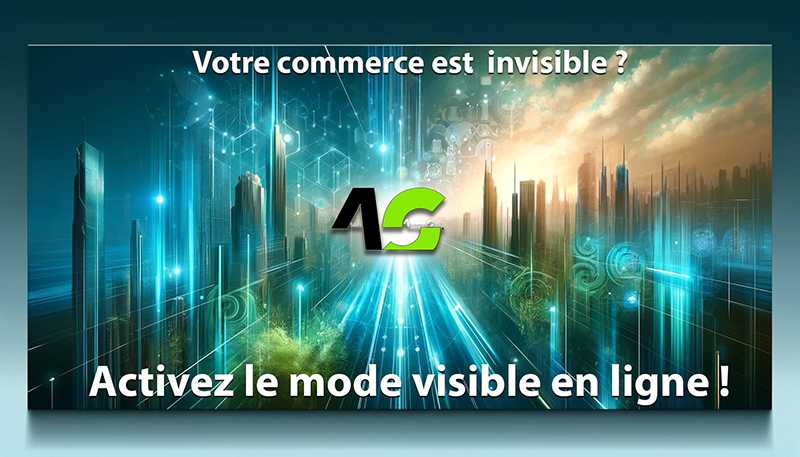 Votre commerce est  invisible ? Activez le mode visible en ligne !