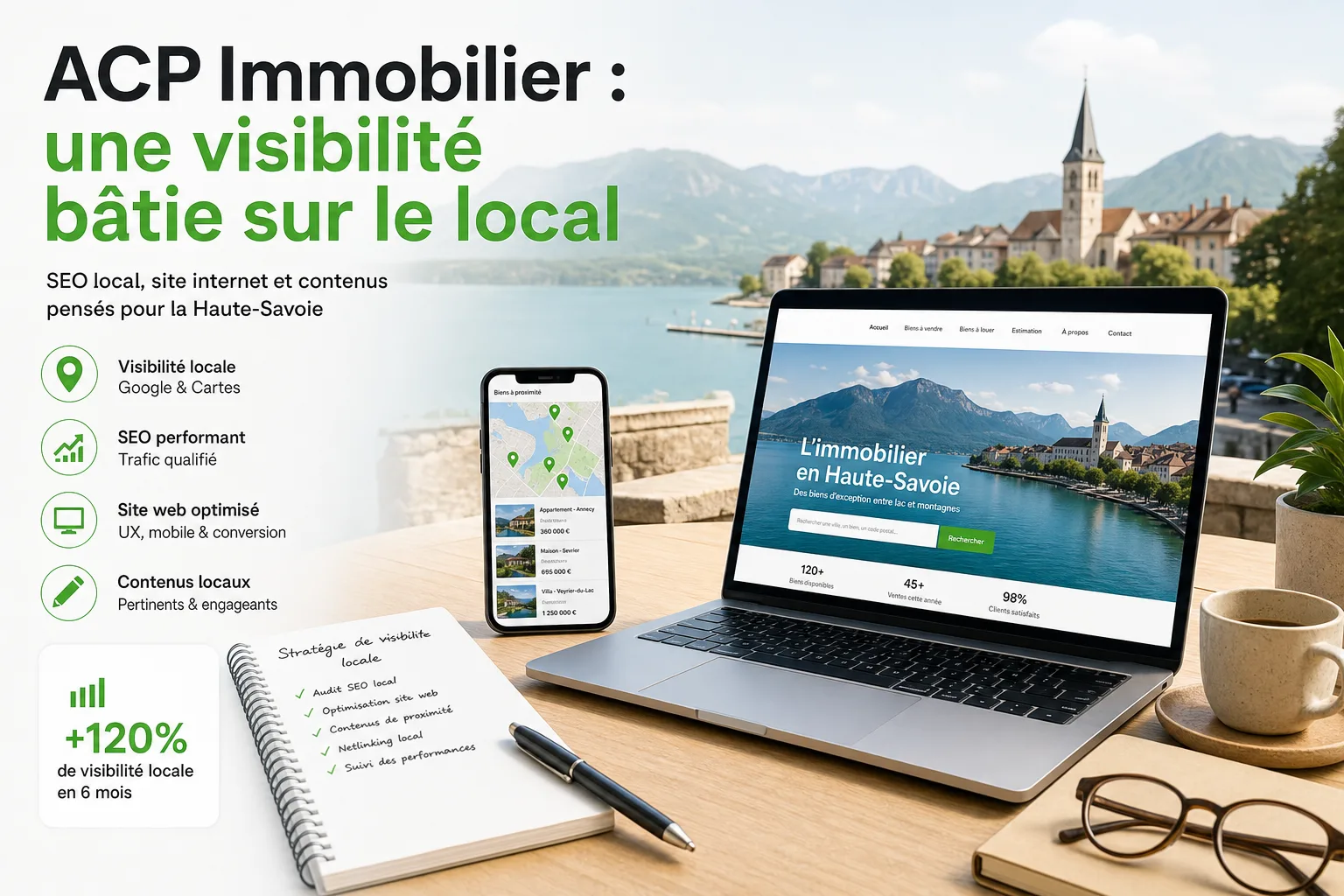 ACP Immobilier : une visibilité bâtie sur le local