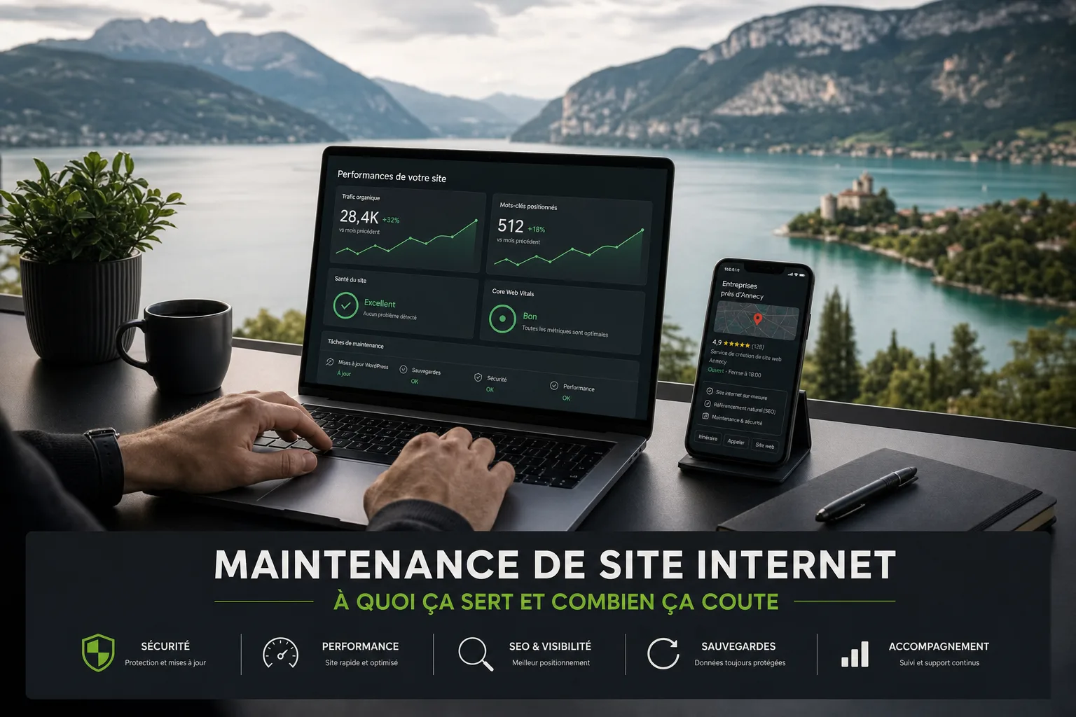 Maintenance de site internet : à quoi ça sert et combien ça coute