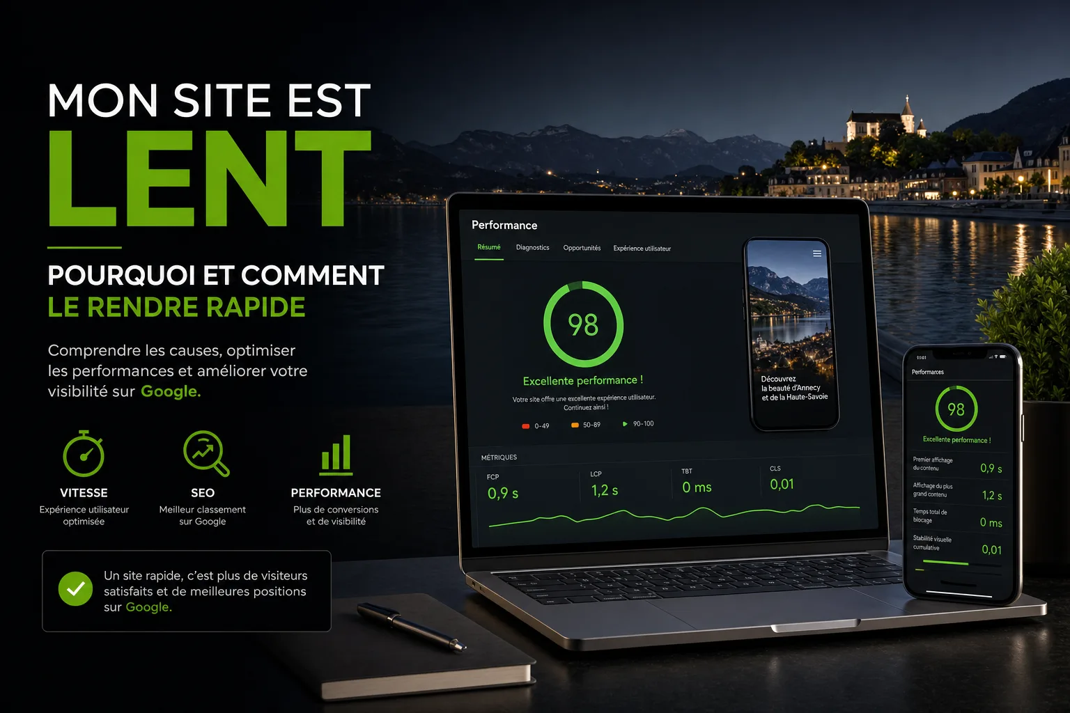 Mon site est lent : pourquoi et comment le rendre rapide
