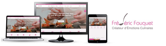 Site Internet à Faverges avec le traiteur Fouquet