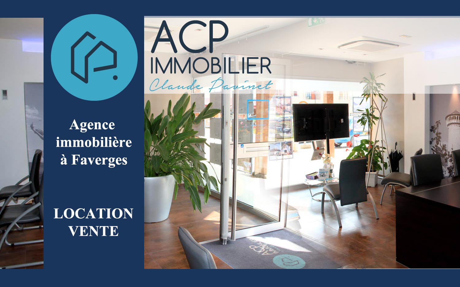 Site agence immobilière ACP Faverges - Anonyme Studio